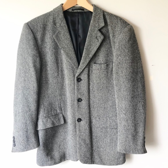 Vintage | 100% Wool Boyfriend Oversized Blazer - Picture 2 of 8